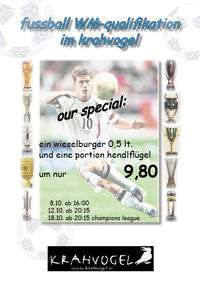 fussball WM-qualifikation@Krahvogel