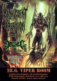 Malevolent Creation (US) & Impaled (US) & 3 Supportbands@VIPER ROOM Vienna