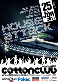 House Attack@COTTON CLUB