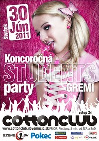 Koncorocna Students party@COTTON CLUB