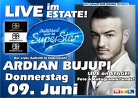 Ardian Bujupi live on Stage@Club Estate