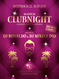 Scotch Clubnight - Summer Season Opening