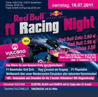 RedBull F1 Racing Night