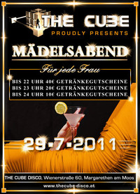 Mädelsabend@The Cube Disco