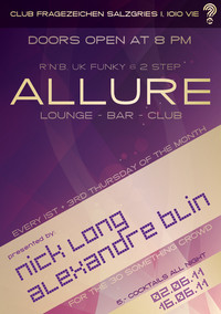 Allure@Club Fragezeichen