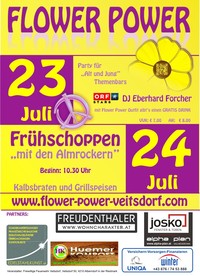 Flower Power Veitsdorf@Maschinenhalle Minichberger