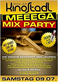 Meega Mix Party@Kino-Stadl