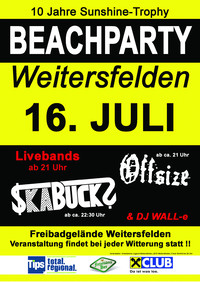 Moonlight Beachparty@Freibad Weitersfelden