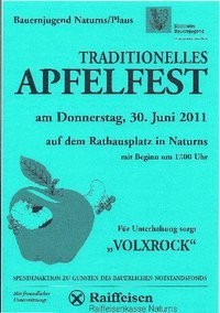 Apfelfest@Rathausplatz Naturns