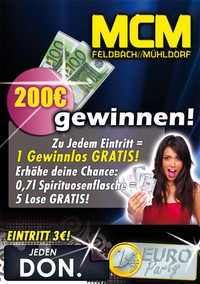200€ gewinnen!@MCM  Feldbach