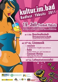 Kultur.im.Bad - Badfest Ybbsitz 2011@Freibad