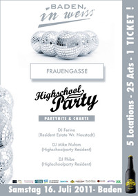 Baden In Weiss – Highschool Party@Gymnasium Frauengasse