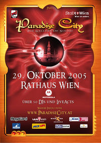 Paradise City@Rathaus Eingang Lichtenfelsgas