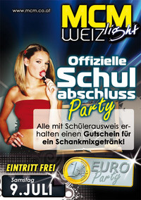 Offizielle Schulabschluss Party