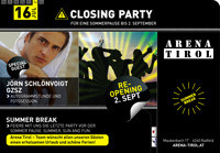 Closing Party@Arena Tirol