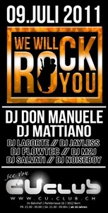 We will rock you@CU-Club ( Bern )