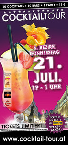 16. Cocktailtour Wien -  6. Bezirk