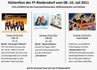 Hüttenfest der FF Riedersdorf@FF-Riedersdorf