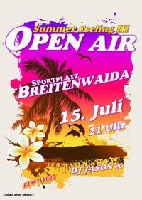 Open Air - Summer Feeling III@Sportplatz Breitenwaida