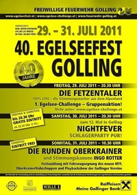 40. Egelseefest Golling - das Jubiläumsfest!@Festzeltgelände am Egelsee