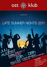 Late Summer Nights@OST Klub