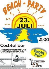 Beach Party@Ybbsbrücke Günzing