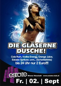 Die Gläserne Dusche@Club Estate