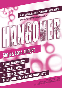 Hangover Clubbing@Schloss Meierhof