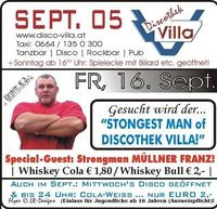 Strongest Man of the Villa@Disco Villa