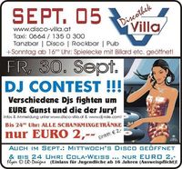 DJ-Contest@Disco Villa