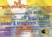 Full Autumnatic - music melting pot@Mehrzweckhalle