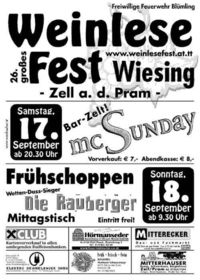 Weinlesefest 2005@Festzelt