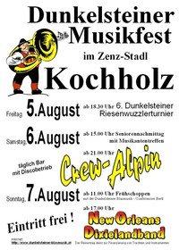 Dunkelsteiner Musikfest@Zenz-Stadl