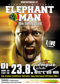 Elephant man the Energy God@Empire Club