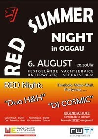 Red Summer Night@	 Festgelände Yachtservice Unterweger