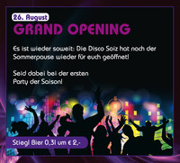 Grand Opening@Disco Soiz