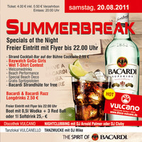 Summerbreak @ Vulcano@Disco Vulcano