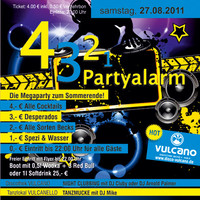 4-3-2-1 Partyalarm @ Vulcano@Vulcano