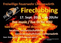 Fireclubbing Lichtenwörth@Genossenschaftshalle