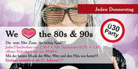 Ü30 Party - We love the 80s & 90s 