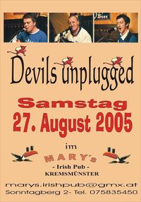 Devils unplugged live@Marys Irish Pub