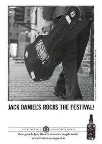Jack Daniels rocks the Festival