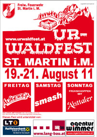 Urwaldfest St. Martin im Mühlkreis@Festzelt St. Martin im Mühlkreis