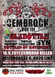 Cembrock mit Alkbottle live