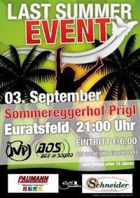 Last Summer Event@Sommereggerhof Prigl