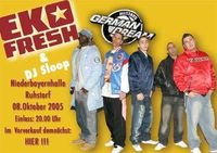 EKO Fresh & German Dream All Stars@Niederbayernhalle