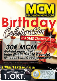 Birthday Celebration@MCM  Feldbach