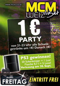 1€ Party@MCM Weiz light