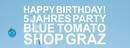 5 Jahres Party Blue Tomato Shop Graz