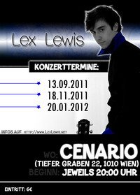 Lex Lewis - Akustik Konzert!@Cenario